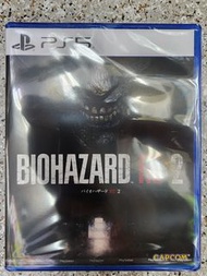 全新 ps5 遊戲 生化危機2 重製版 resident evil 2 remake Bio Hazard 中英日文版 惡靈古堡 Leon Claire Ada