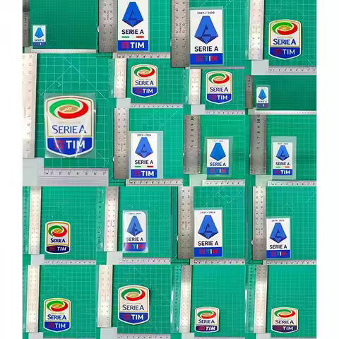 Top quality Serie a 2016-23 2024-26 season Hot stamping stickers