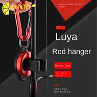 XIANS Fishing Rod Holder, Aluminum Alloy Lure BFS Fishing Tackle,  Portable Fly Fishing Tools BFS Fi