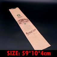 Baguette Bread Packaging Kraft Paper Bags For Bakery With Window Bread Bag