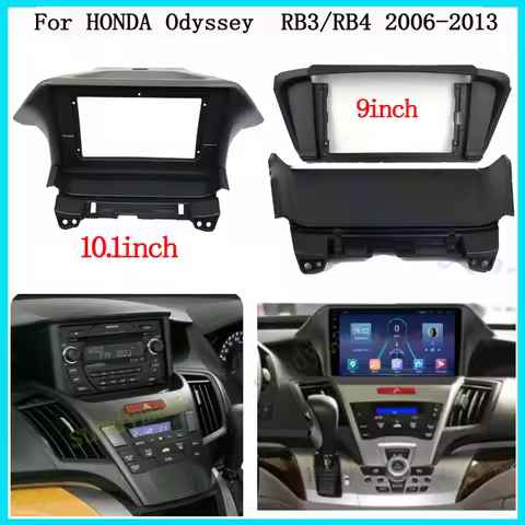 9" big screen 2 Din android Car Radio Fascia Frame For HONDA Odyssey RB3/RB4 2006-2013 10.1" car pan