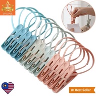 (MW)Multipurpose Towel Clothing Hanging Clips with Hooks/Mini Clothespins  Pegs Holders/Useful Cloth