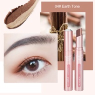 READY STOCKKAXIER Two-Tone Eyeshadow Stick - Pensel Eyeshadow 2 Warna High Pigment 3.8g