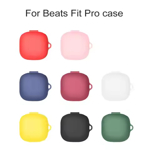 1pc Earphone Protective case For Beats Fit Pro Anti-fall Silicone Soft Wireless Bluetooth Headset He
