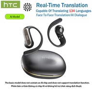 HTC NE52 OWS Earphone Full Bass Al Smart Real-Time Translation LED Digital Display Bluetooth Earphon
