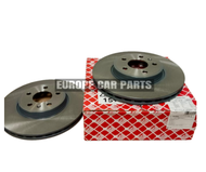 ( 100% FEBI GERMANY ) 8W0615301T 8K0615301 FEBI BILSTEIN FRONT BRAKE DISC ROTOR FOR AUDI A4 B8 A4 B9