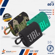 JBL Go 3 Waterproof Bluetooth Speaker All Variant Ori - Garansi Resmi