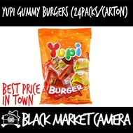 [BMC] Yupi Gummy Burgers (Bulk Quantity 24 packs/carton) [SWEETS] [CANDY]