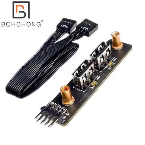 USB 2.0 Extend Extension Card Adapter Cable For ASRock DeskMini X300 A300 H470 H310 H110