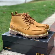 Caterpillar Original Kulit Asli Sepatu Boots Fashion Pria 23