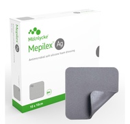 Mepilex AG  ราคาต่อชิ้น ซื้อ 5กล่อง(25ชิ้น) แถม1ชิ้น📌 ปิดแผลBurn(ไฟไหม้) แผลกดทับ แผ่นโฟมปิดแผลฆ่าเช