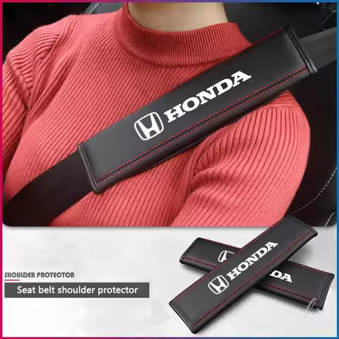 Cover Interior Seat Belt Cushion Protector Car Seatbelt Shoulder Pad For Honda Civic Fk7 Fit Fk2 Mug