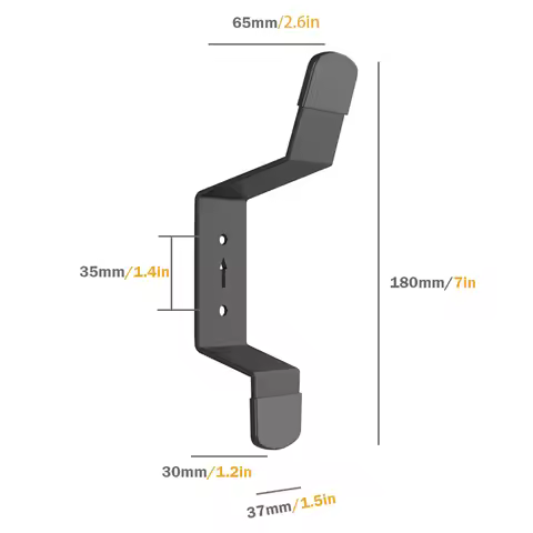 For Sonos Move1/Move2 Smart Speakers Durable Wall Metal Hook Bracket