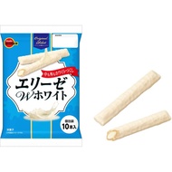 Japanese Snacks North Japan Thick Milk Flavor Alice Wafers ELISE Sandwich Cake Roll 64g [Exotic Easy