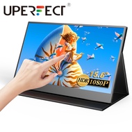 UPERFECT【Local delivery】-Touch Portable Monitor, Ultra-slim 15.6 ‘ 1920*1080 ,250 cd/㎡ Brightness,  FHD Second Display For for PS4/XBOX/Switch/PC/Mac etc