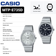 [ OFFICIAL CASIO WARRANTY ] CASIO MTP-E735D SERIES ANALOG MEN WATCH ( DIAMETER 37.5MM )