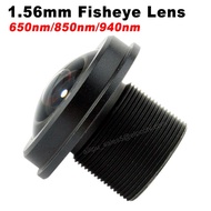 ELP Lensa Fisheye Sudut Lebar 180 Darjah 1.56mm 1/2.5" 5MP Full HD M12 Mount dengan Penapis IR untuk