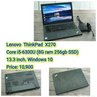 Lenovo  ThinkPad  X270Core i5-6300U (8G ram 256gb