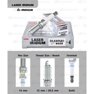 NGK Spark Plug LASER IRIDIUM DILKAR6A11 Used For Nissan Almera 1.2/March/Toyota Yaris 3NRFE Engine 1