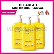 [CLEARLAB] 3IN1 Sulfur Body Wash 300ML Acne & Eczema Care,pH-balanced for Sensitive Skin Oil Control
