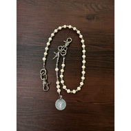 Beware of Cuffs "Vintage Vintage Distressed Metal White Fritillary cleanfit Pants Chain Accessories 