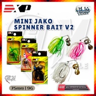 EXP MINI JAKO SPINNER BAIT V2 75MM | 9G FOR FISHING