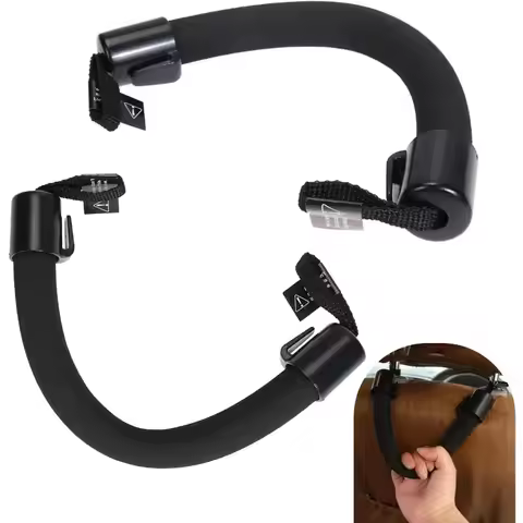 Car Headrest Grab Handles Armrest Storage Holder Hook for Elderly Children Safety Auto Assist Safety