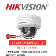 HIKVISION CCTV DS-2CD1143G2-LIU 4MP Smart Hybrid Light Fixed Dome Network Camera.