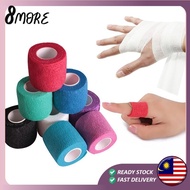 [8m] Sport Bandage Tape Self Adhesive Elastic Bandage First Aid Tape Bandage Knee Support Muscle Tap