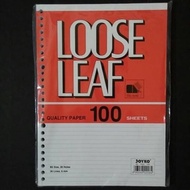 Loose leaf b5 100 sheets Joyko B5 Loose Leaf Paper/ 100 Sheets - Dotted with 100 gsm Thickness