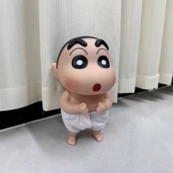 Smooth Shower Guy Crayon Shin-Chan Ornaments Desktop Decorations Cute Cartoon Creative Figures Funny