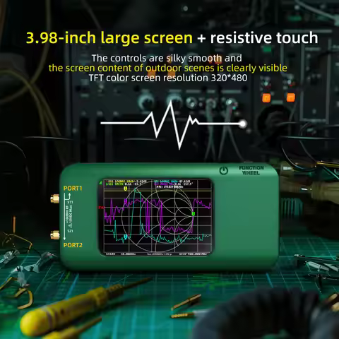 BSIDE P5 Handheld Vector Network Analyzer Color Screen Network Tester