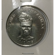 Malaysia 1 Ringgit 1977 "20th Anniversary of Independence"