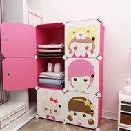 603JL-5 Patterned 6-door Wardrobe