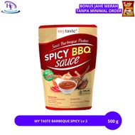 My Taste Barbeque Spicy Lv 3 500 gram Saus Pedas Ala Richeese / Saus barbeque steak sosis bakar mc l