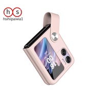 For  Find N2 Stand Cover Hand Strap Mobile Phone Shell Washable Pink