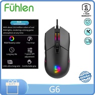 Fuhlen G6 Gaming Mouse Wired Desktop Laptop Symmetrical Ergonomics esports mouse dedicated to gaming