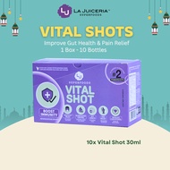 LA JUICERIA Vital Shot Immunity Ginger Honey Shot Pack (10 Bottles)
