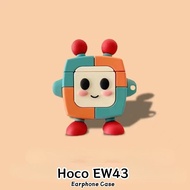 For Hoco EW43 Casing Case Soft Silicone Earphone Case Trendy Cartoon NO.6