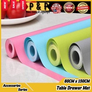 EVA Non Slip Cupboard Table Drawer Mat 60cm x 150cm Waterproof Cover Wardrobe Drawer Liner Anti Slip