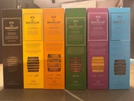麥卡倫 Macallan Whisky 威士忌 limited edition no. 1-6 限量版