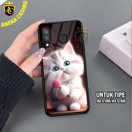 HP SAMSUNG A8 STAR/A9 STAR Case - Glossy Hardcase casing Latest SAMSUNG A8 STAR/A9 STARhp [Motif - K