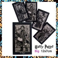 Harry Potter ไพ่ทาโรต์ | กับหนังสือคู่มือกระดาษ | ขนาดใหญ่มาตรฐาน12x7ซม. | 78แผ่นไพ่ทาโรต์ | บัตรทำนาย | คู่มือภาษาอังกฤษ |ไพ่ยิปซี ไพ่ออราเคิล ไพ่ยิบซี ไพ่ทาโร่ ไพ่ดูดวง Tarot Card