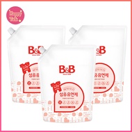 [B&amp;B] B&amp;B Baby Fabric Softener Bottle Jasmine &amp; Rose 1500ml x 3ea /Softener for Newborn, Softener baby Sensitive Skin / B&amp;B Baby Fabric Softener Bottle 1500ml / B&amp;B