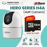 CCTV IP Tanpa Wayar (Dahua Hero H4A 4MP Smart Motion Tracking Human Detection CCTV Wireless IP Camer