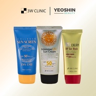 3W Clinic Intensive UV Sun Cream / BB Cream UV Sunblock / Collagen Sunscreen SPF50+ PA+++ (3 Options