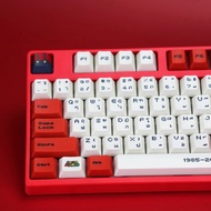 Mario keycap 122 PBT ปุ่มกดแป้นพิมพ์ ธีมมาริโอ้ DIY สำหรับแป้นพิมพ์เชิงกล Cherry profile 📍ส่งจากไทย📍