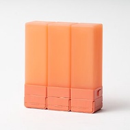Suzzi 積木旅行分裝瓶 珊瑚橘L 100ml-三件旅行組