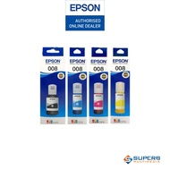 Epson 008 Pigment Ink  [Black/Cyan/Magenta/Yellow]