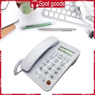 WIN Corded Telephone Desktop House Phone Emegency Telephone Elderly Big Button Integrated Telephone for Home Office